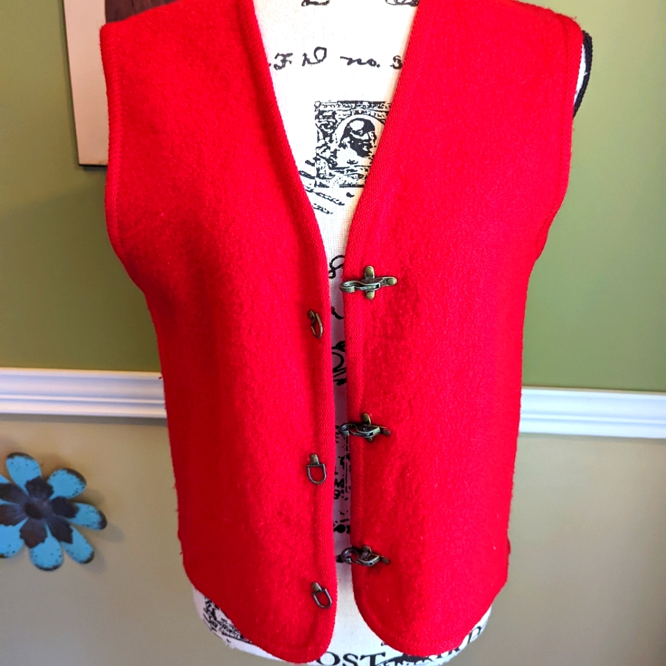 Vintage Tally Ho Wool Vest